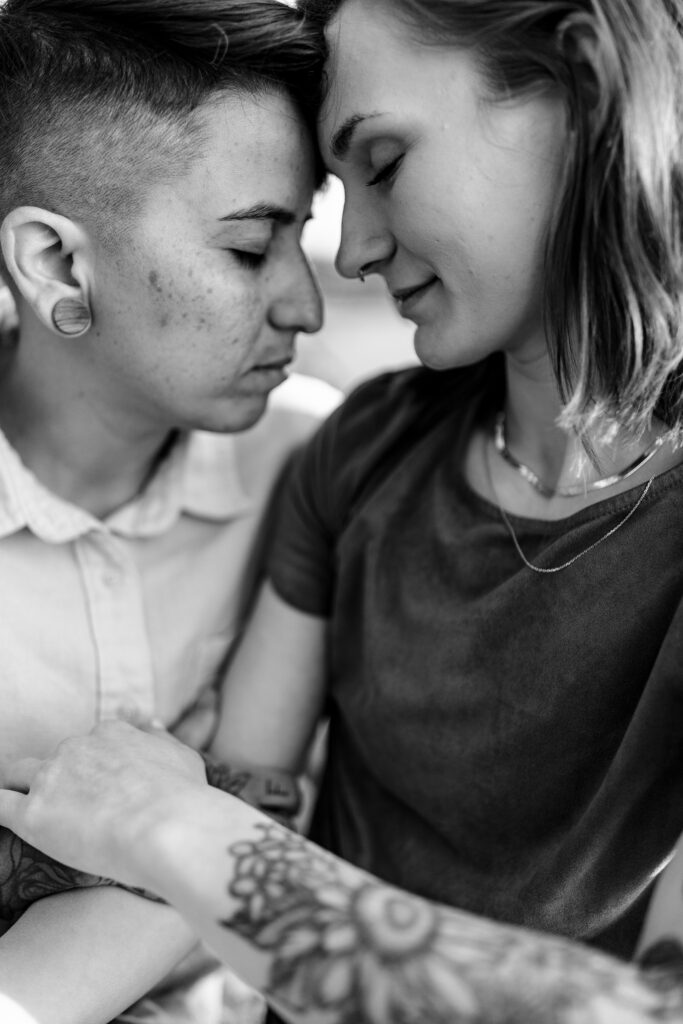 lgbtq black and white photography