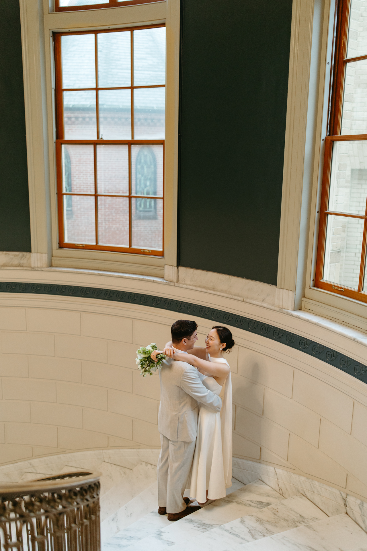 Marble Staircase Portland Maine