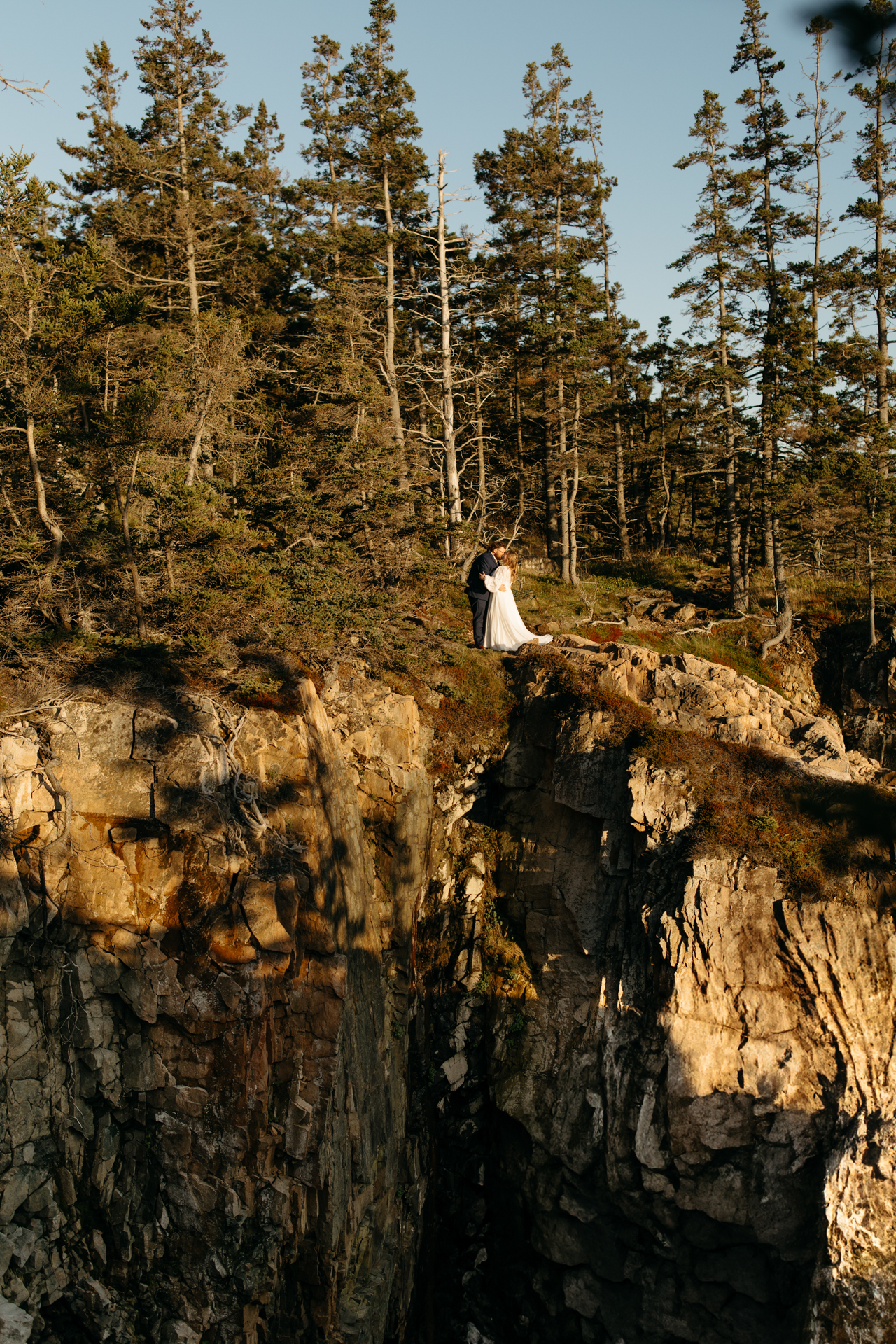 Acadia national park elopement photographer 