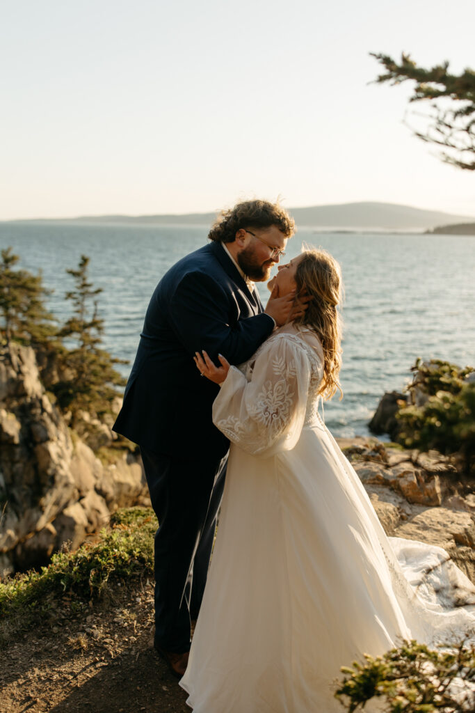 Acadia national park elopement photographer 
