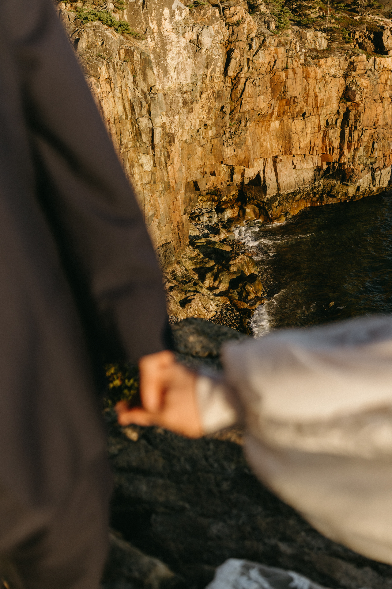 Acadia national park elopement photographer 