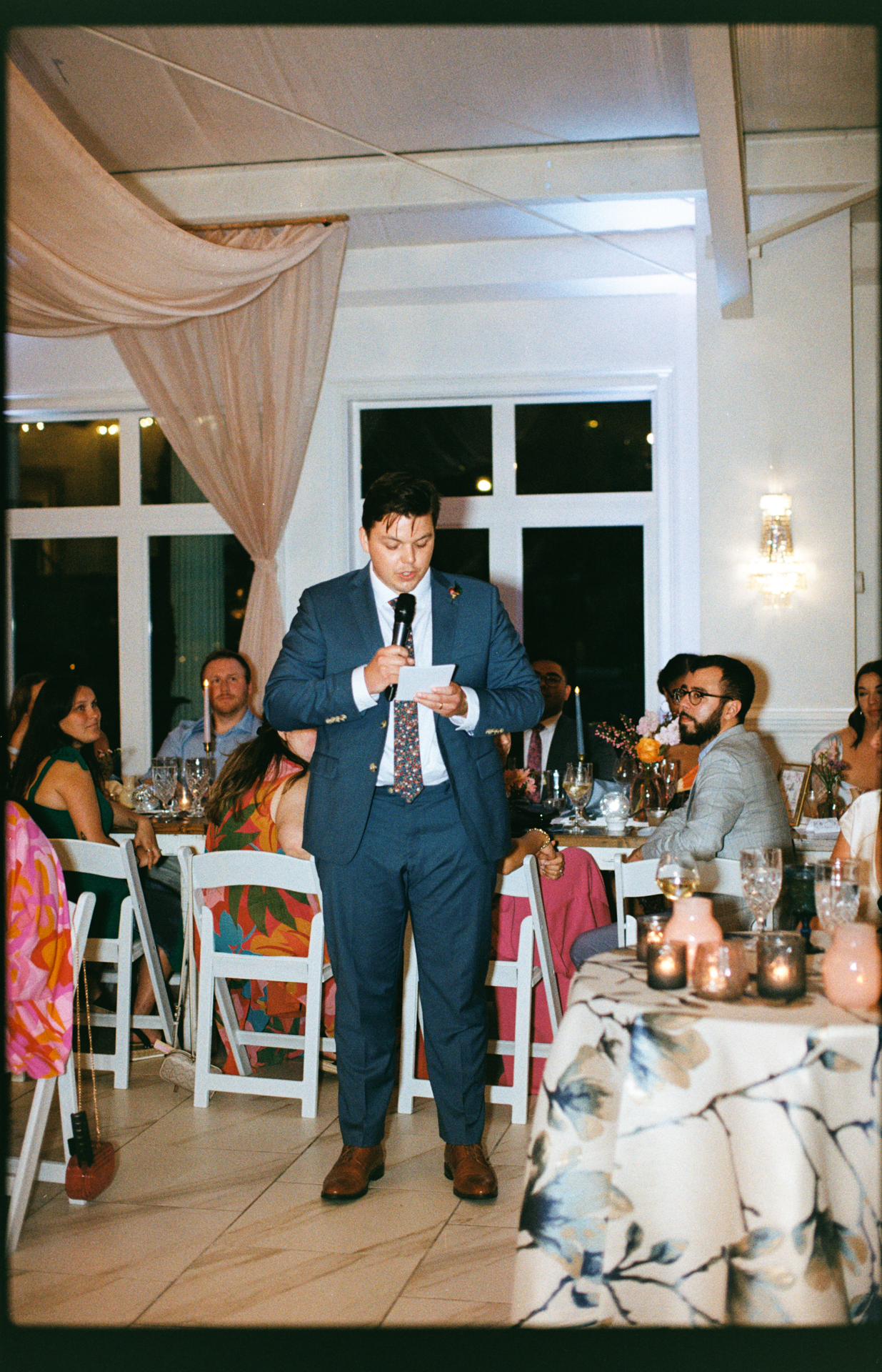 grand holland estate south carolina wedding venue reception 35mm film 
