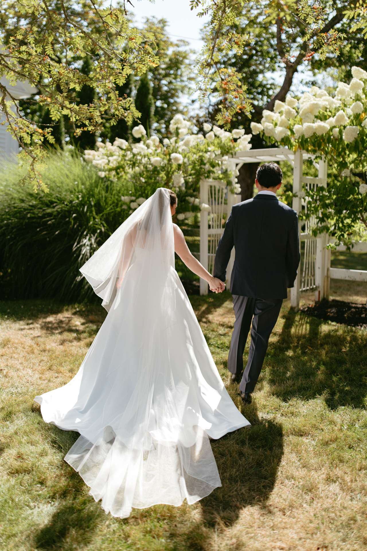 Couple portraits at Live Well Farm in Harpswell Maine