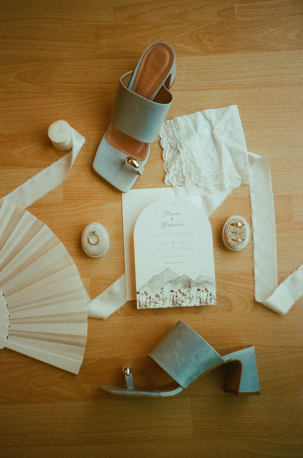 Film image of detail photos