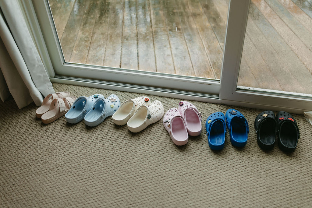 wedding crocs funny non-traditional wedding photography maine